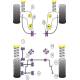 Ford Escort MK5/6 RS2000 4X4 1992-96 Powerflex Rear Diff Mounting Bush PFR19-512
