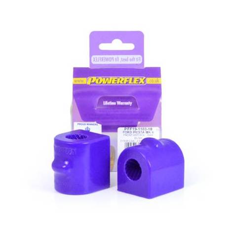 Ford Fiesta Mk6 inc ST & Fusion (2002-2008) Powerflex Front Anti Roll Bar Bush 18mm - 18mm PFF19-1103-18