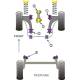 Ford Fiesta Mk6 inc ST & Fusion (2002-2008) Powerflex Lower Engine Mount Small Bush 25mm Bracket PFF19-2004