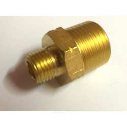 Nipples- 1/4" NPT x 1/2" NPT