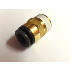 Straight- Male 3/8" NPT x 3/8" Tube