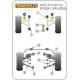 Alfa Romeo GTV & Spider 2.0 & V6/ 916 (1995-2005) Powerflex Rear Lower Spring Inner Mount