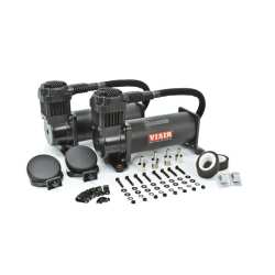 Viair 444C Dual Pack Compressor - Stealth Black - 200 PSI