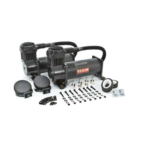 Viair 444C Dual Pack Compressor - Stealth Black - 200 PSI