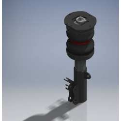 Front kit: Fiat 500 - Stealth Air Suspension by Intermotiv