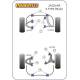 Jaguar (Daimler) S Type - X200 (1998-2002) Powerflex Rear Anti Roll Bar Bush 17.5mm - 17.5mm