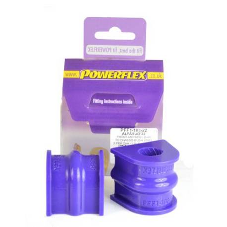Alfa Romeo Sud/ Sprint/ 33 Powerflex Front Anti Roll Bar To Chassis Bush 22mm - 22mm PFF1-103-22