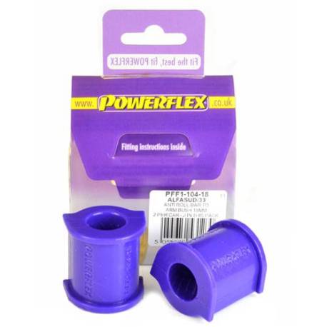 Alfa Romeo Sud/ Sprint/ 33 Powerflex Anti Roll Bar To Arm Bush 18mm - 18mm PFF1-104-18