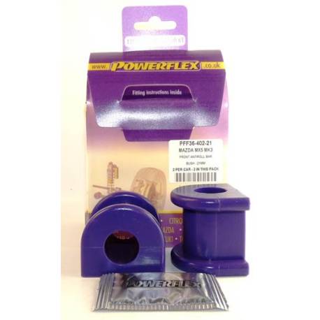 Mazda MX-5/ Miata/ Eunos Powerflex Front Anti Roll Bar Bush 21mm - 21mm PFF36-402-21
