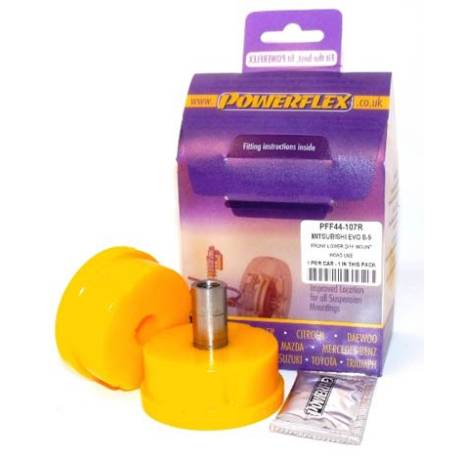 Mitsubishi Lancer Evolution 10 CZ4A (10/07-) Powerflex Front Lower Diff Mount (Road Use) - 62mm Diameter