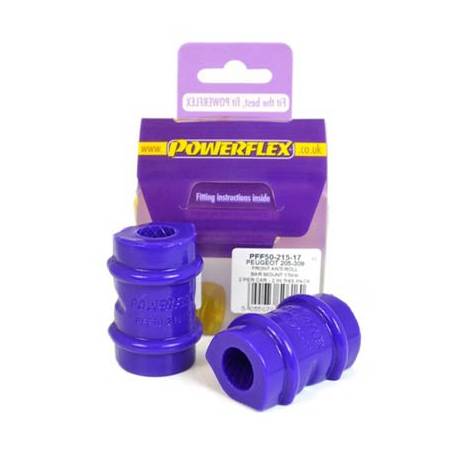 Peugeot 205 Gti & 309 Gti Powerflex Anti Roll Bar Bush 17mm - 17mm PFF50-215-17