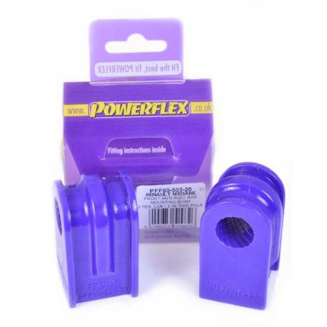 Renault Clio III (inc Sport 197 & 200) Powerflex Front Anti Roll Bar Bush 20mm - 20mm PFF60-503-20