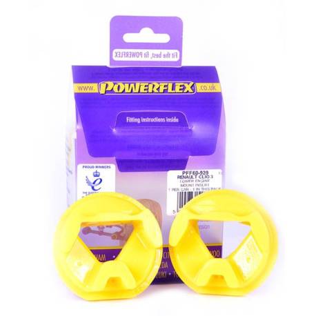 Renault Megane II inc RS 225/ R26 and Cup (2002 - 2008) Powerflex Lower Engine Mount Insert PFF60-920