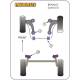 Renault ScÃ©nic III (2009 -) Powerflex Front Arm Rear Bush