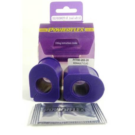 Renault Twingo Powerflex Front Anti Roll Bar Chassis Mount Bush 20mm - 20mm PFF60-202-20