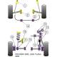 Rover 200 Series (Old Shape) 400 Series (Old Shape) Powerflex Rear Lower Shock Mounting Bush PFR25-109