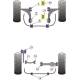Saab 9-3 (2002-on) Powerflex Rear Upper Arm Outer Bush - 47mm
