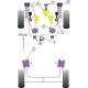 Seat LEON MK1 (1999-2005) Powerflex Front Wishbone Front Bush, Cast Arm, 45mm OD - 45mm PFF3-501