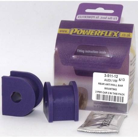 Skoda Octavia Mk1 Typ 1U (1996-2004) Powerflex Rear Anti Roll Bar Mounting 13mm - 13mm