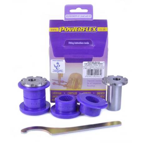 Skoda Octavia Mk2 1Z (2004-) Powerflex Front Wishbone Front Bush Camber Adjustable PFF85-501G