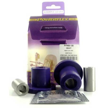Smart ForTwo/ City-Coupe and Roadster inc Brabus (1998-2007) Powerflex Rear Link Arm Bush Inner PFR68-108