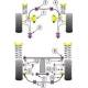Subaru Forester SF (1997 - 2002) Powerflex Rear Anti Roll Bar To Chassis Bush 17mm - 17mm