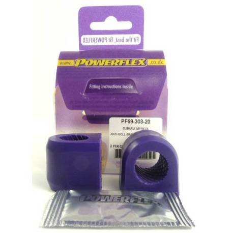 Subaru Impreza Turbo/ WRX & Sti (GC/GF 93 - 00) Powerflex Rear Anti Roll Bar To Chassis Bush 20mm - 20mm PF69-303-20