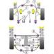 Subaru Legacy BD/ BG 93 to 99 Powerflex Exhaust Mounts