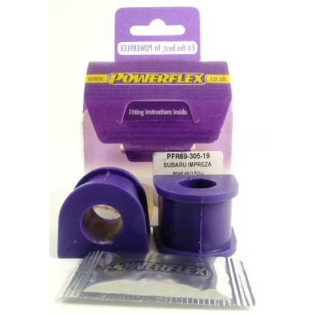 Subaru Legacy BE & BH 98 to 04 Powerflex Rear Anti Roll Bar To Chassis Bush 19mm - 19mm
