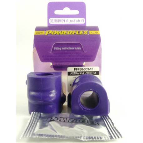 Vauxhall / Opel ASTRA MODELS Powerflex Front Anti Roll Bar Mounting Bush 18mm - 18mm PFF80-303-18