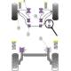 Vauxhall / Opel ASTRA MODELS Powerflex Front Wishbone Inner Bush (Rear) PFF80-302