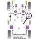 Vauxhall / Opel ASTRA MODELS Powerflex Rear Beam Mounting Bush - 59.8mm OD PFR80-412