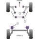 Vauxhall / Opel TIGRA MODELS Powerflex Rear Beam Mounting Bush PFR80-1005