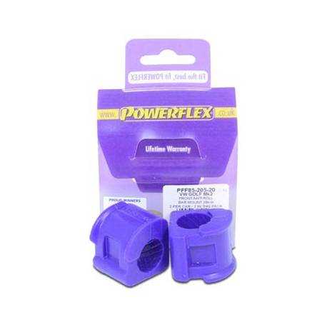 Volkswagen GOLF MODELS Powerflex Front Anti Roll Bar Mount 20mm - 20mm PFF85-205-20