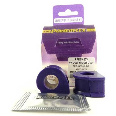 Volkswagen GOLF MODELS Powerflex Rear Anti Roll Bar Inner Bush 18.5mm - 18.5mm