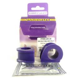 Volkswagen GOLF MODELS Powerflex Rear Anti Roll Bar Inner Bush 20mm - 20mm PFR85-263-20